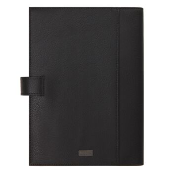 PORTE-CARNET A5 EN CUIR JET NOIR: ÉDITION SIGNATURE 4