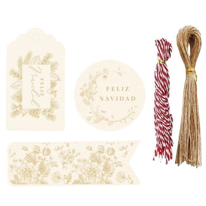 WEIHNACHTEN - SPIEL ZUM UMSCHLAGEN VON GESCHENKEN, 25 TEILE, ORO HH304148