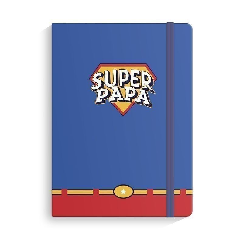 LIBRETA CON GOMA L SUPER PAPA HH2663794