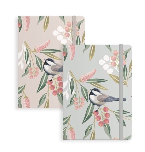 LIBRETA CON GOMA M PAJAROS 2M HH2663998