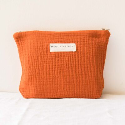 Makeup bag - Terracotta