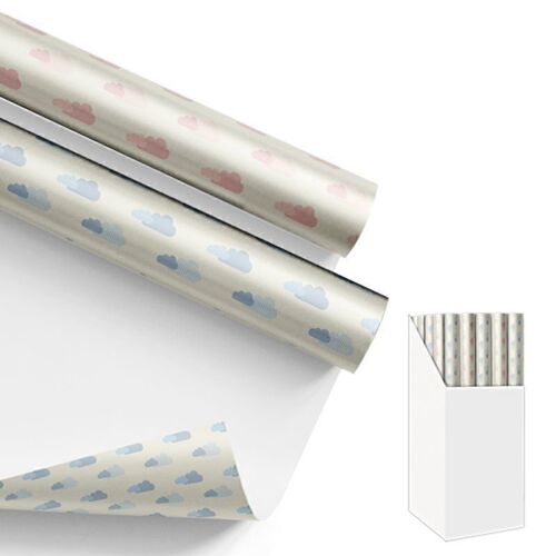 PAPEL REGALO NUBES 2M HH304123