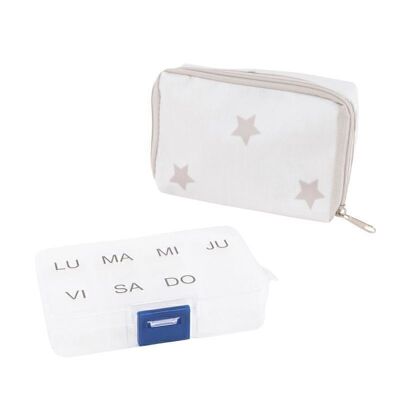 PASTILLERO CON FUNDA LAMINADO ESTRELLAS HH306453