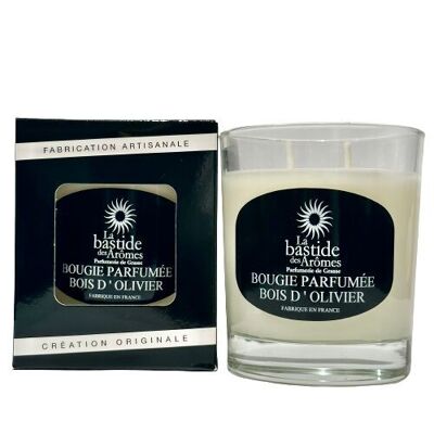 Olive Wood Scented Candle +/- 60 hours