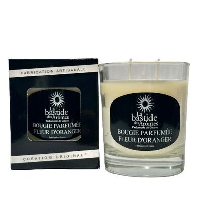 Orange Blossom scented candle +/- 60 hours