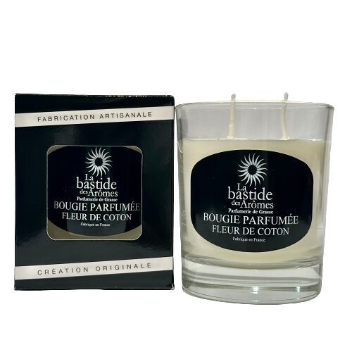 Bougie parfumée Fleur De Coton +/- 60 heures