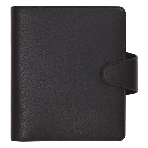 B6 leather personal planner jet black: signature edition