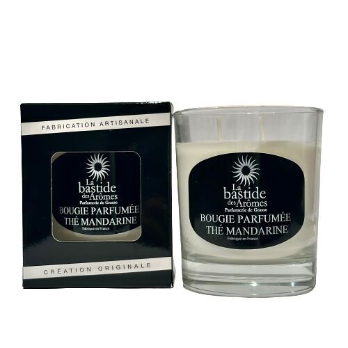 Bougie parfumée Thé Mandarine +/- 60 heures