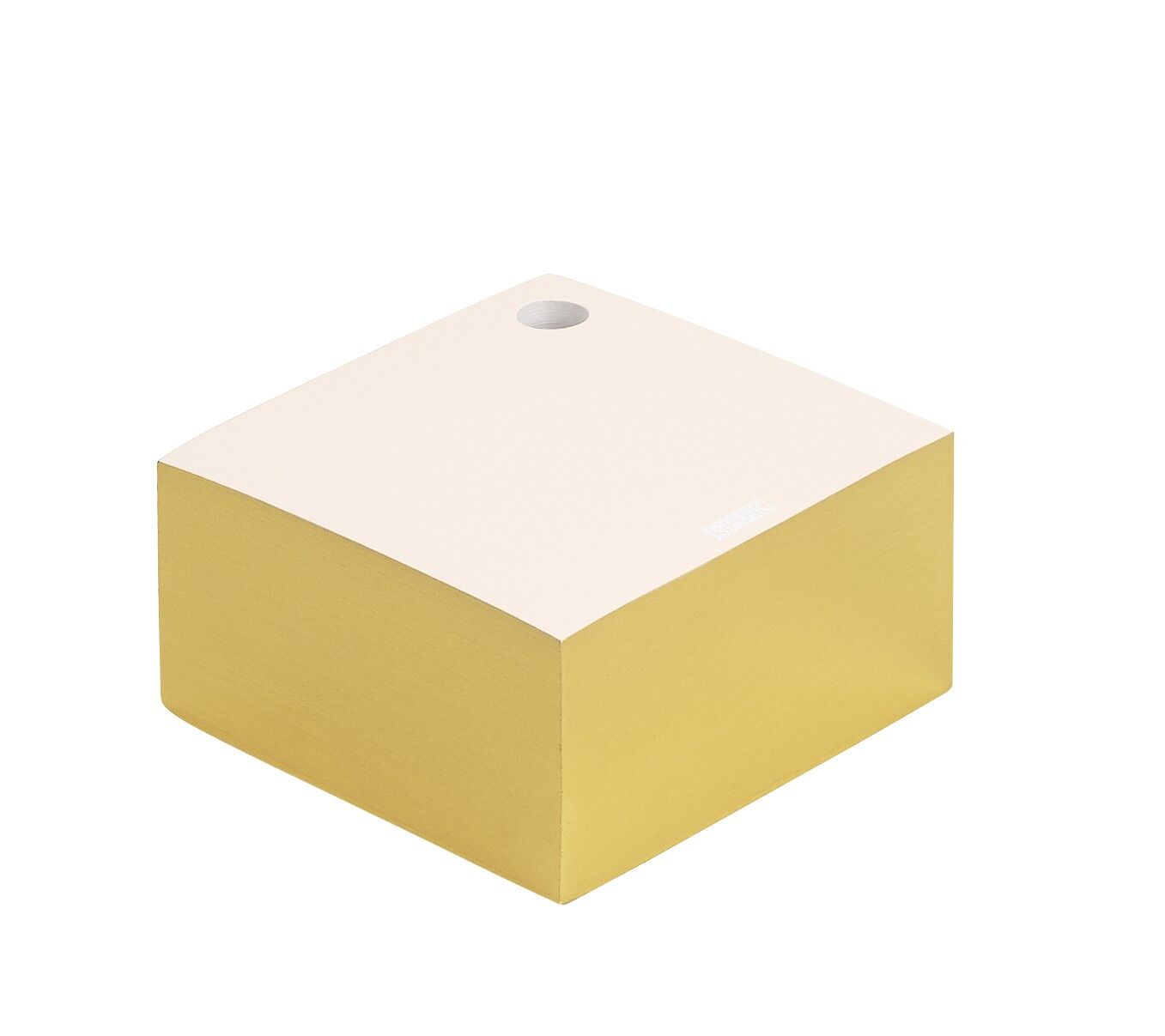Notepad cube pause guld ws19