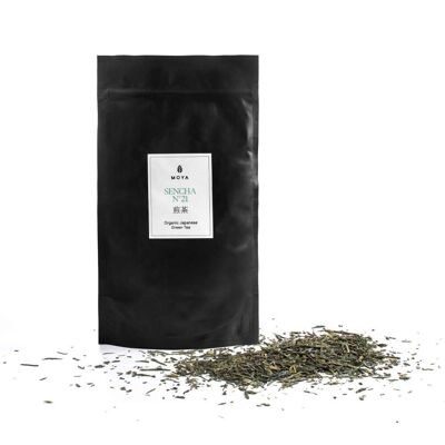 MOYA HOJICHA THÉ VERT JAPONAIS BIOLOGIQUE 80G