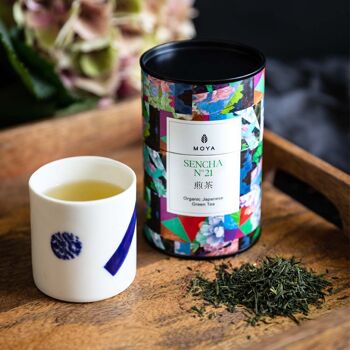 MOYA SENCHA NON. 21 THÉ VERT JAPONAIS BIOLOGIQUE 100G 4