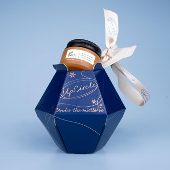 Baume à lèvres végétalien 100 % naturel - Cadeau boule de Noël 5