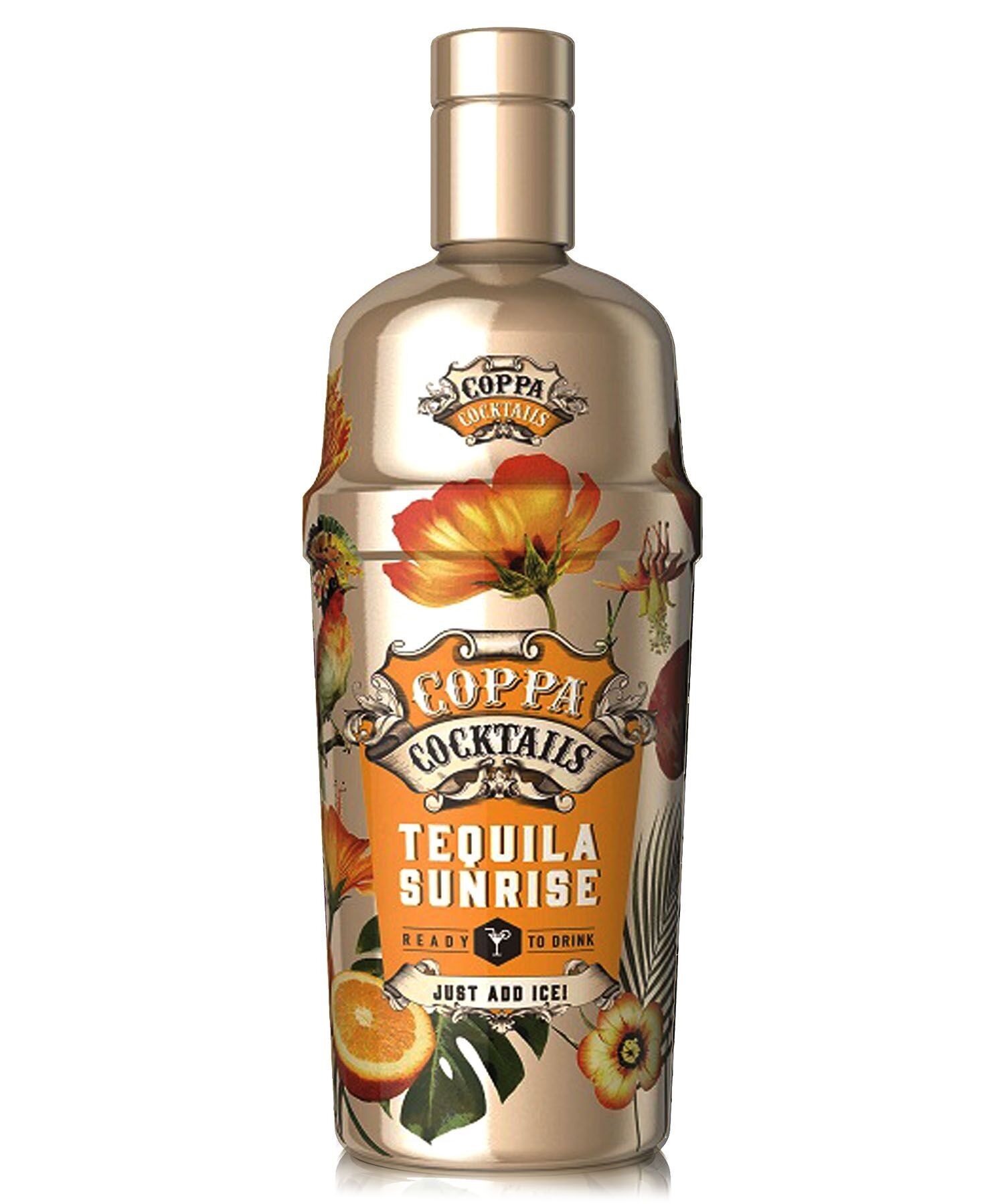 Premium trinkfertiger Cocktail Tequila Sunrise Coppa Cocktails – 700 ml