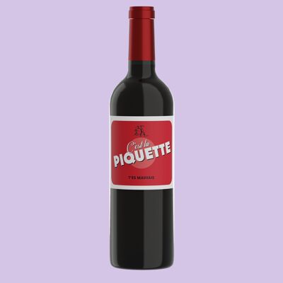 Vino tinto - C’est la piquette - Burdeos - 2020