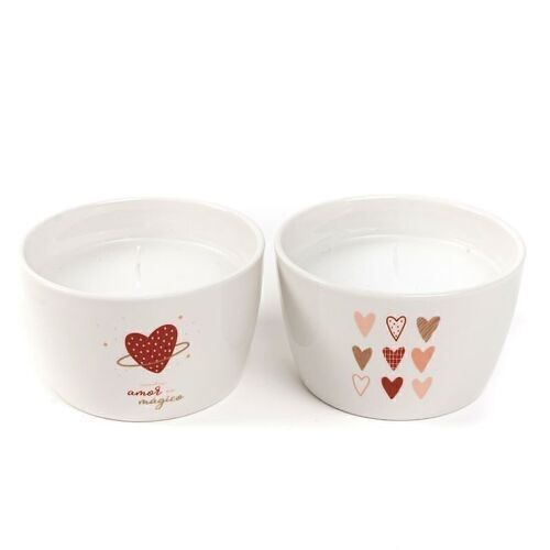 VELA EN VASO AMOR 2M HH3054102