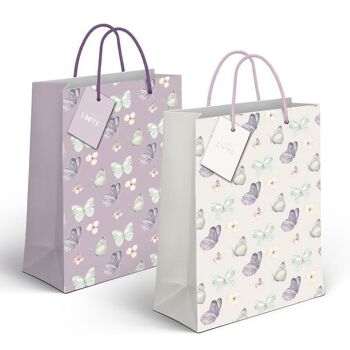 BOLSA PAPEL XL MARIPOSAS 2M HH2185598