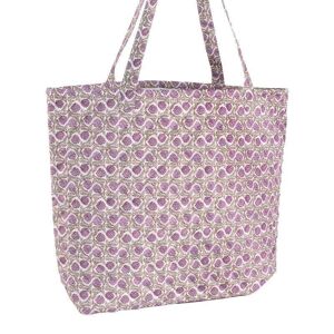 BOLSA ALGODON CREMALLERA FLOR HH284179