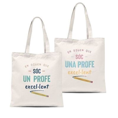 BOLSA ALGODON PROFE CATALA 2M HH2827369