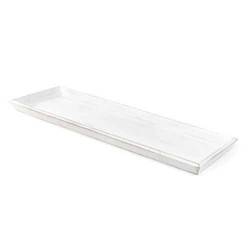 BANDEJA CENTRO RECTANGULAR BLANCO DECAPADO HH2914134