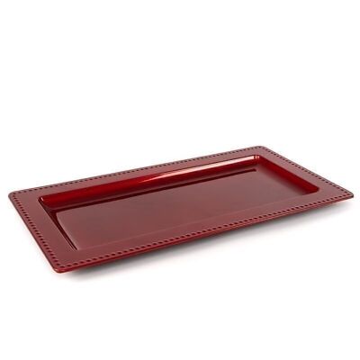 NAVIDAD - BANDEJA DÉCORATIVE ROJO HH2466333