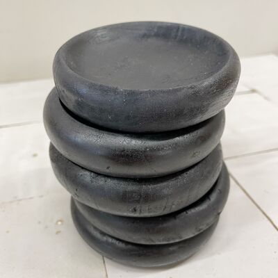 Bowl Teak Bali Black 9cm