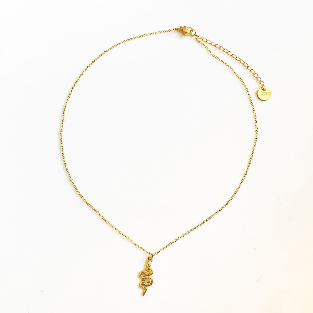 Cadena colgante de serpiente