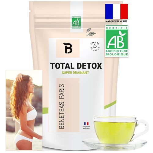 Thé vert TOTAL DETOX au matcha