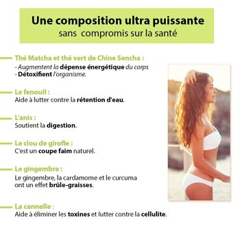 Thé vert TOTAL DETOX au matcha 7