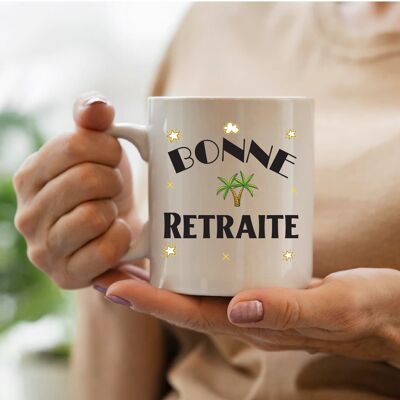 Mug “Happy retirement”