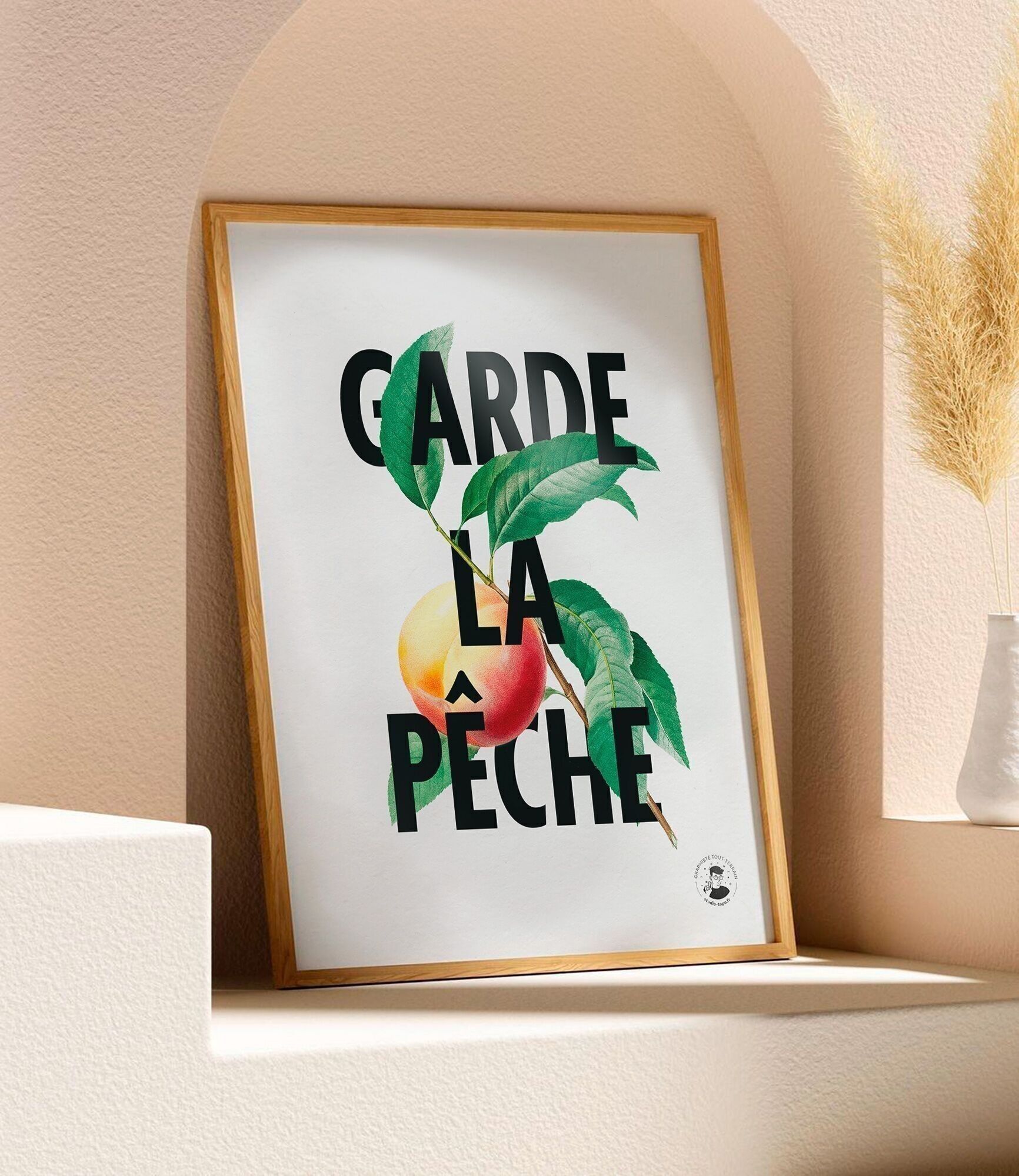 Sigue pescando | cartel gráfico