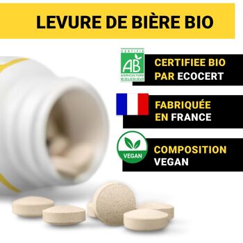 Levure de bière Made in France, BIO 4