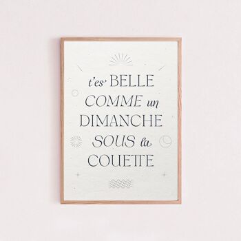 T'es belle comme un dimanche sous la couette 3