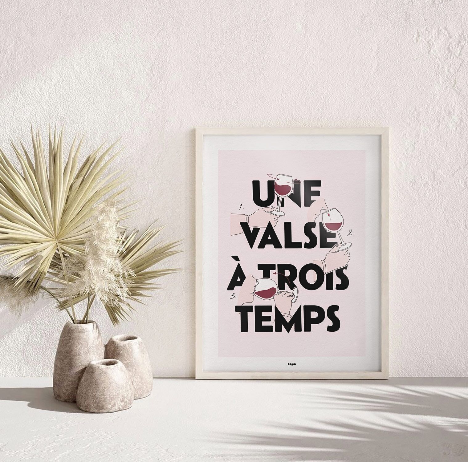 Une valse à trois temps | Affiche graphique