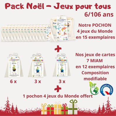 Pack Noël - Jeux pour tous