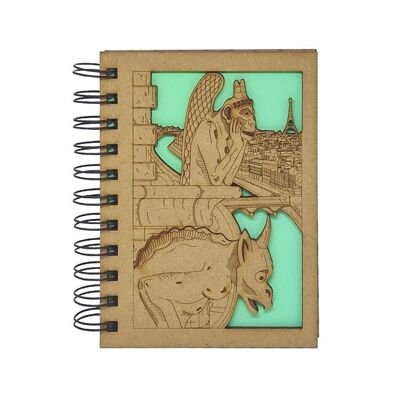 Quaderno A6 - Gargoyle Parigi