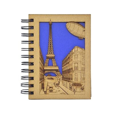 A4-Notizbuch – Eiffelturm Paris