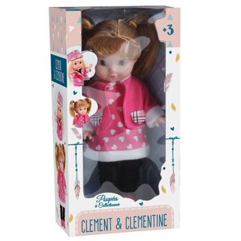 CLEMENT CLEMENTINE - Poupée - Jouet Pour Enfant - 120628 - Modèle Aléatoire - Plastique - Dolls - Bébé - Mannequin - 29 cm x 15 cm - À Partir de 3 ans 2
