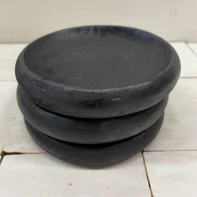 Bowl Teak Bali Black 12cm
