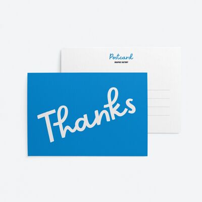 Thanks - Post card