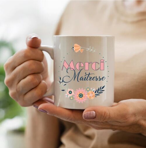 Mug " Merci maitresse"