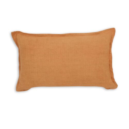 COUSSIN 100% LIN JAUNE 30X50CM NYL