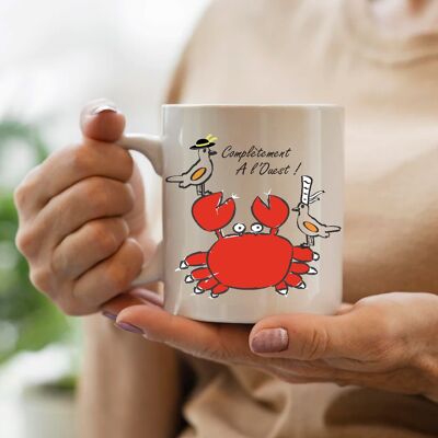 “Totally West Crab” Mug