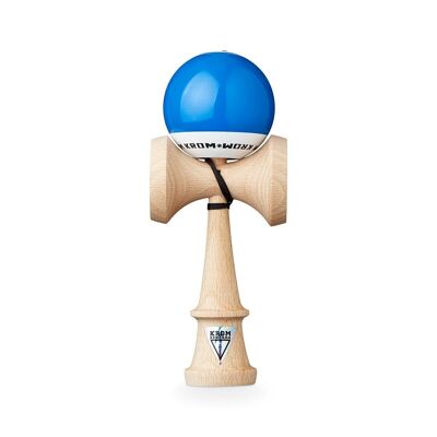 KROM KENDAMA "POP LOL BLU SCURO" • giocattolo di abilità in legno