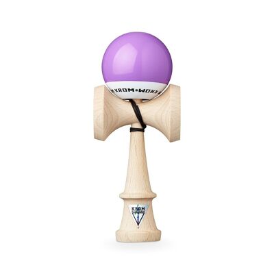 KROM KENDAMA "POP LOL LAVENDER" • juguete de habilidad de madera