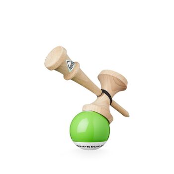 KROM KENDAMA "POP LOL LIME GREEN" • wooden skill toy 2