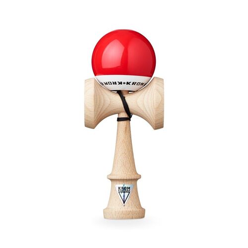 KROM KENDAMA "POP LOL RED" • wooden skill toy