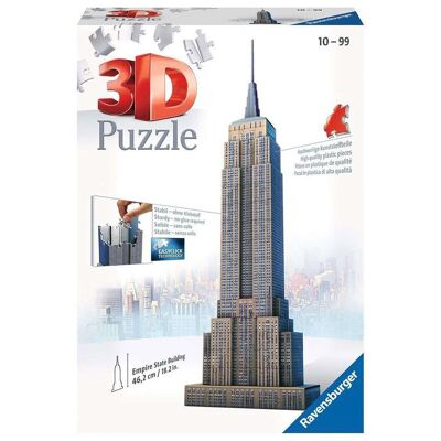 Puzzle 3D Edificios Empire State Building 54 piezas