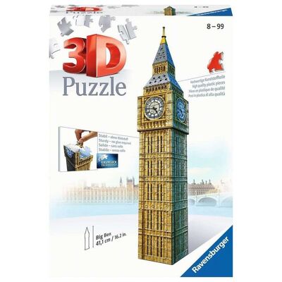 Puzzle 3D Edificios Big Ben 216 piezas