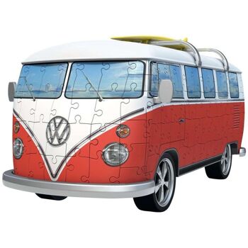 Puzzle 3D Véhicules Volkswagen Van 162 pièces 2