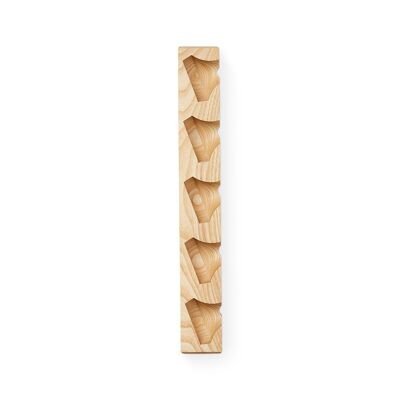KROM KENDAMA „CLIFF JOHN V2 ASH“ • ​​Regal für Geschicklichkeitsspielzeug aus Holz